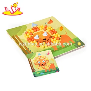 hottest educational wooden animal shaped puzzles as children W14D031