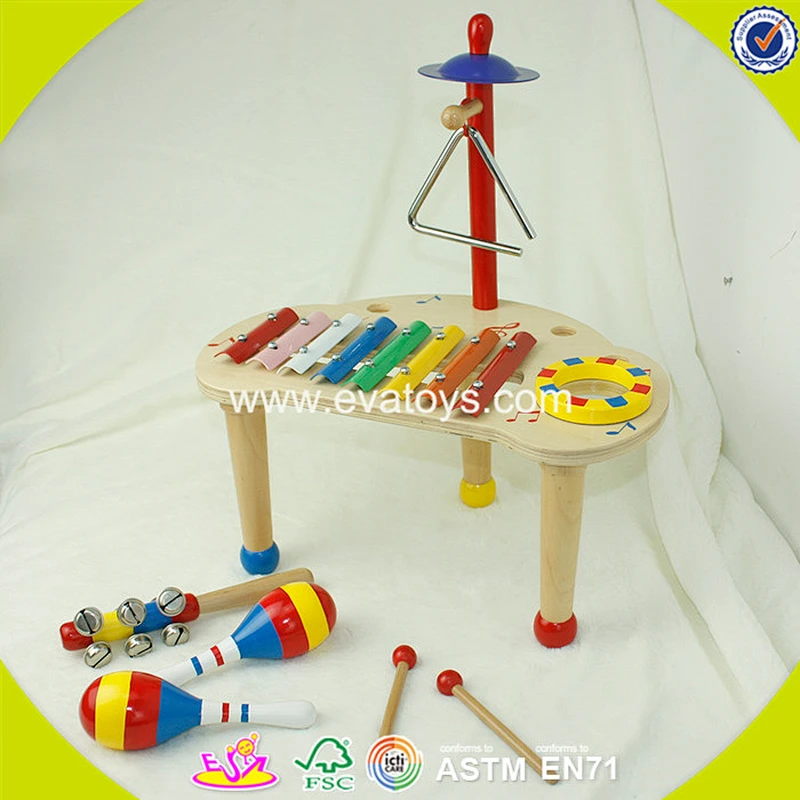 wholesale fashion baby wooden music toy set funny children wooden music toy set W07A066