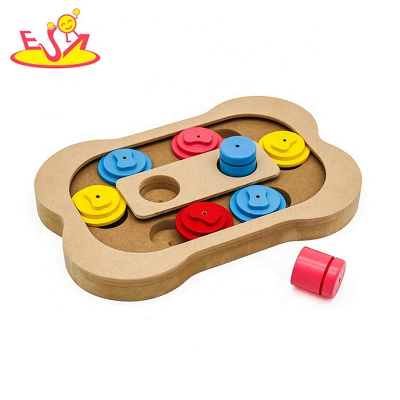 Free sample fun wooden interactive cat toys for wholesale W06F033B