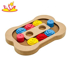 Free sample fun wooden interactive cat toys for wholesale W06F033B