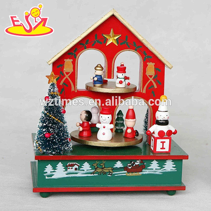wholesale baby wooden music box christmas gifts kids wooden music box hottest children wooden music box W07B005A