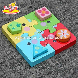 2018 wholesale wooden puzzles for toddlers geometry wooden puzzles for toddlers best wooden puzzles for toddlers W13E071