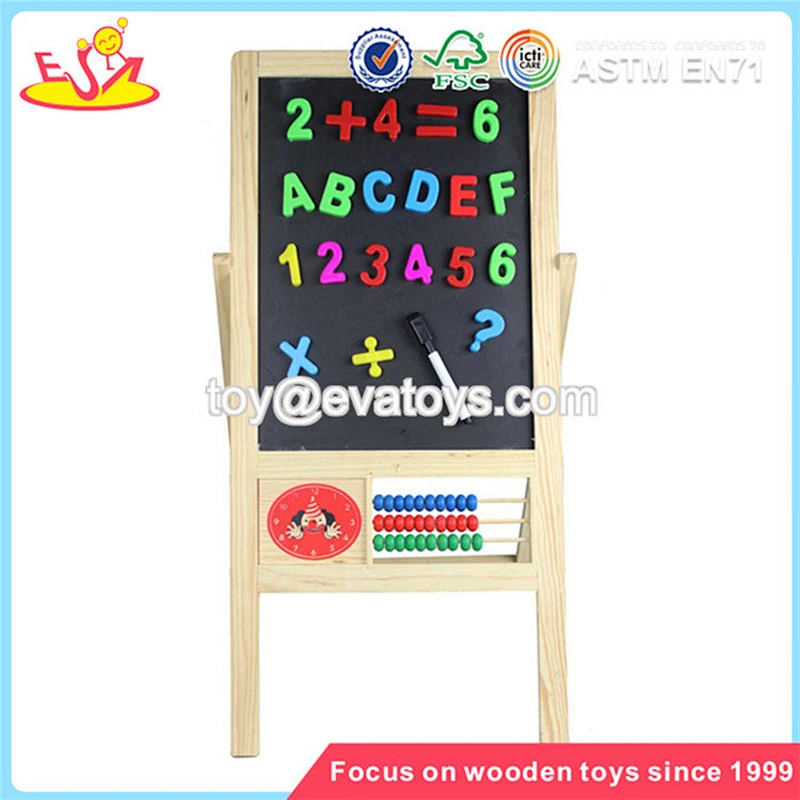 wholesale superior quality wooden kids drawing board elegant in style wooden kids drawing board W12B033