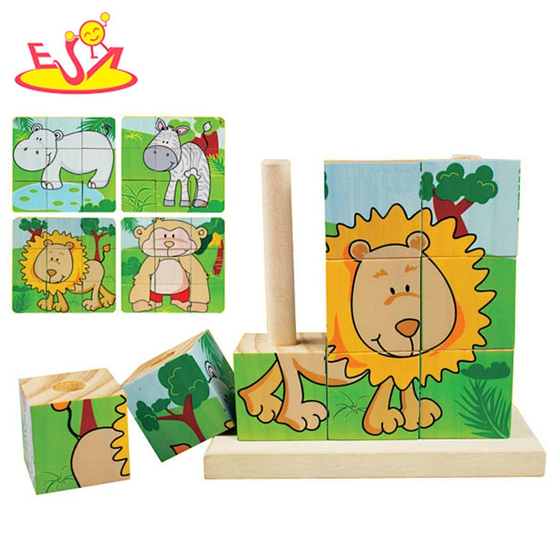 2018 wholesale 3d wooden games puzzle top fashion 3d wooden games puzzle cheap 3d wooden games puzzle W14F024