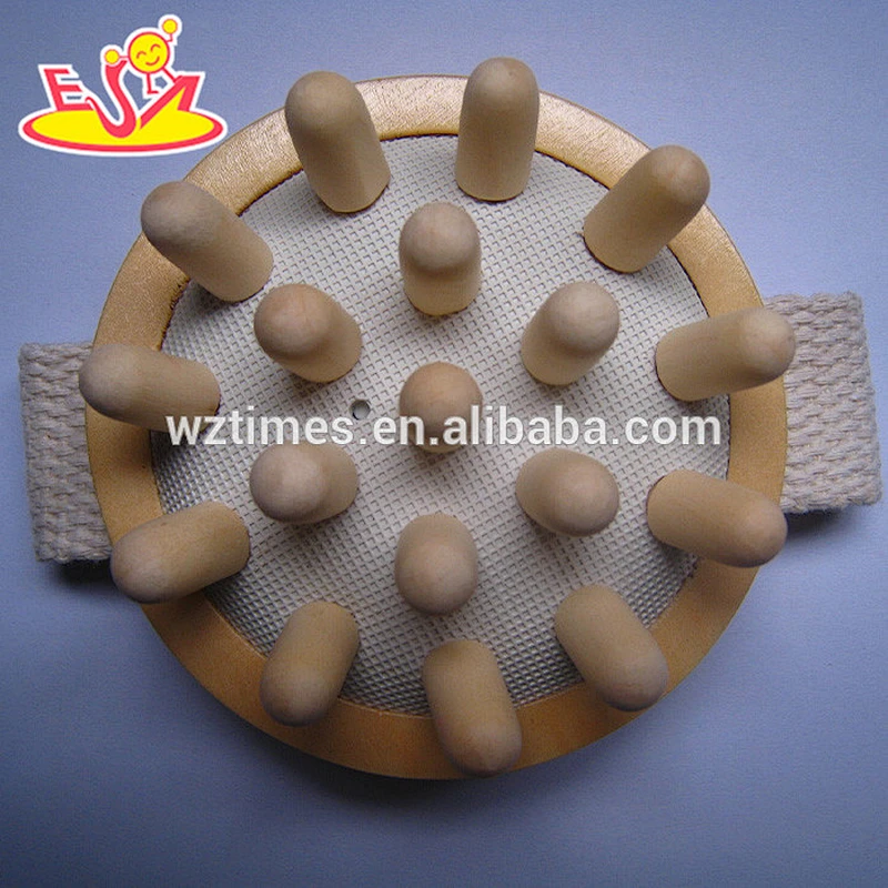 Wholesale attractive low price wooden handheld massager acting on the body W02A126
