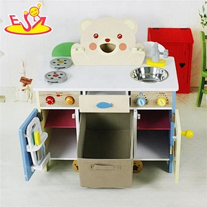 wholesale baby wooden kitchen sets toy for pretend play W10C146