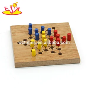 Wholesale wooden International checkers game for children W11A094