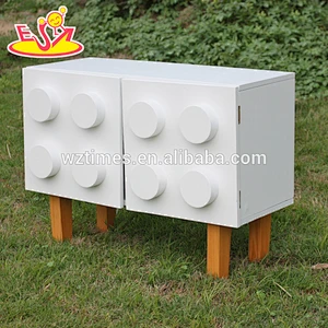 2018 wholesale baby wooden white storage box fashion kids wooden white storage box best children white storage box W08C169