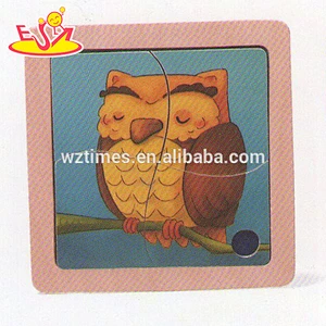 wholesale baby wooden puzzle animal educational kids wooden puzzle animal children wooden puzzle animal W14C162