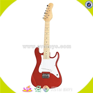 wholesale popular wooden kids guitar cheap children wooden toy guitar W07H007