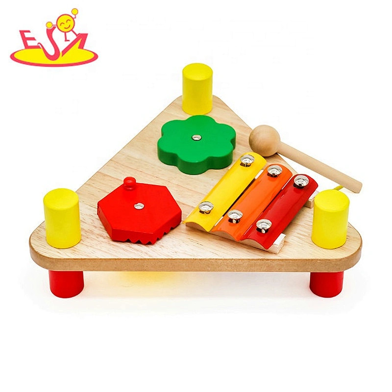 2019 Hot sale educational wooden toy instruments for babies W07A103B