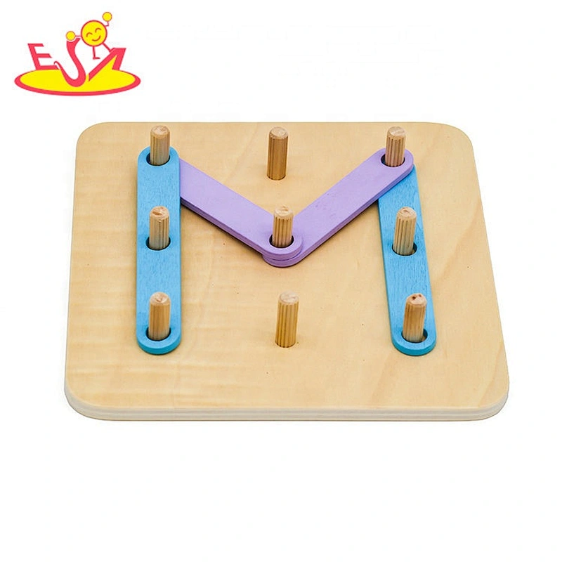 wholesale educational kids wooden DIY puzzle for sale W14B089