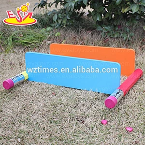 Wholesale cartoon style colorful houseware wooden wall shelf for children W08D028