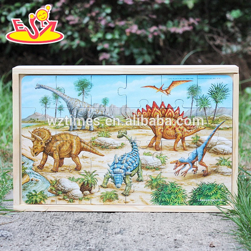 2018 wholesale baby wooden animal puzzle toy fashion kids wooden animal puzzle toy hot sale wooden animal puzzle toy W14C247