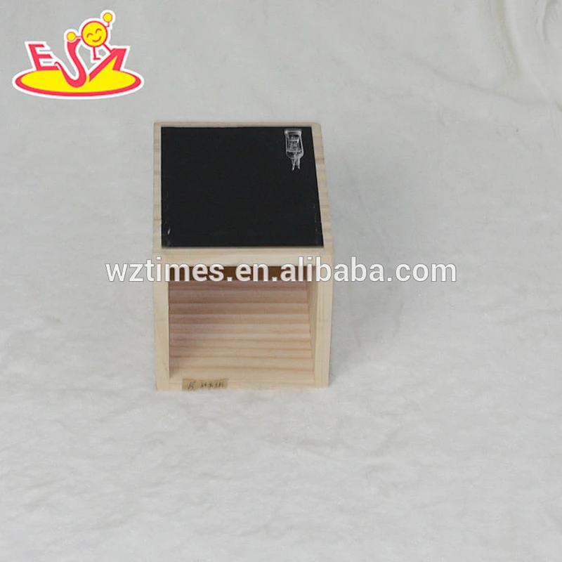 2018 wholesale baby wooden pen holder funny kids wooden pen holder best chidren wooden pen holder W18A002