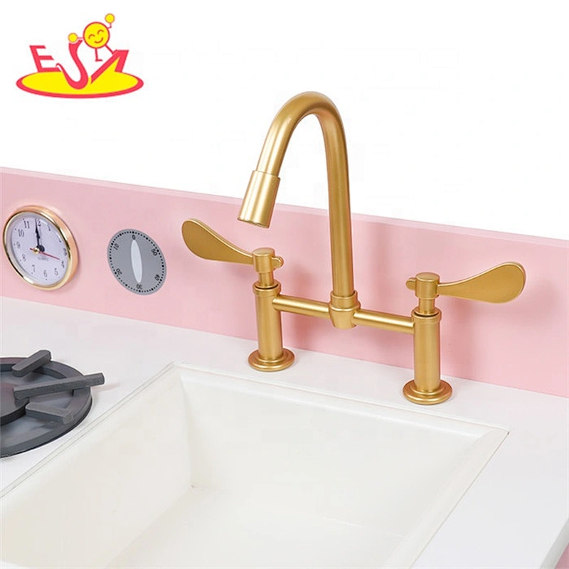 2018 Simply toys kitchen juego de cocina de madera juego de simulación cocina para niños W10C370