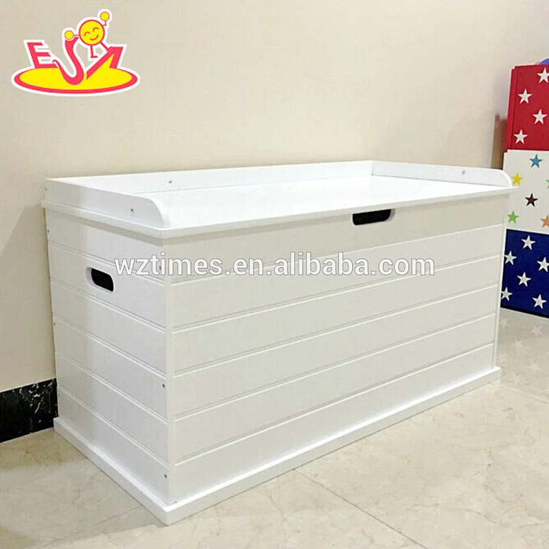Wholesale most popular wooden children bookshelf with bins for sale W08C247
