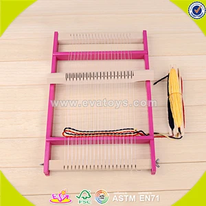 wholesale baby wooden loom toy funny kids wooden loom toy popular children wooden loom toy W01B016