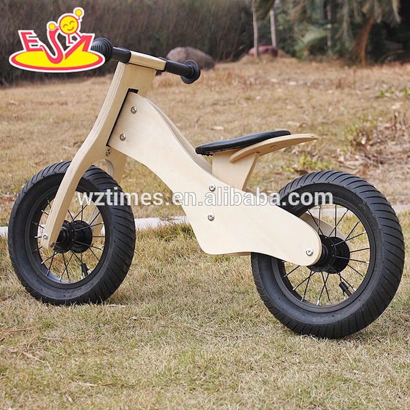 wholesale cheap metal wheel wooden balance bicycle for kids 2-6 years W16C169