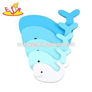 custom animal shaped wooden animal toy for kids education W14D030