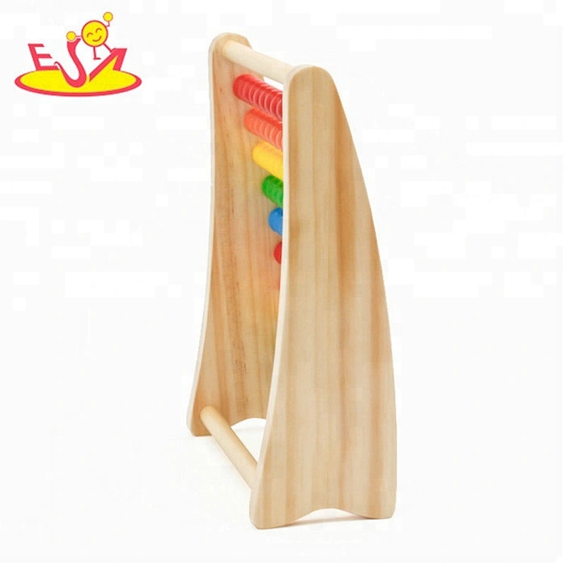 wholesale educational toys children wooden colorful abacus for sale W12A021
