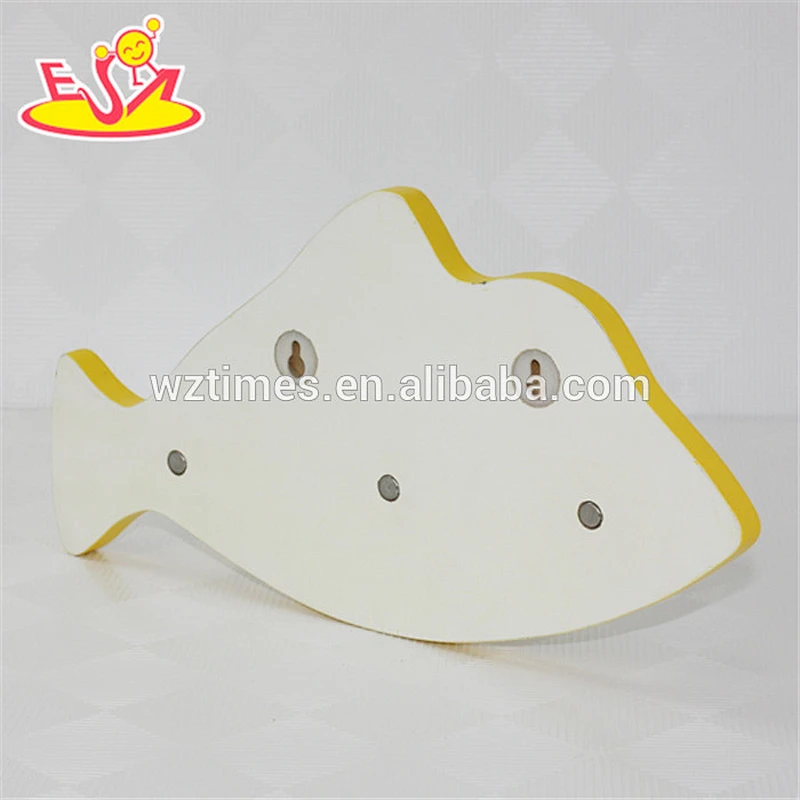 wholesale modern design children coat hook fish shape children coat hook W09B040