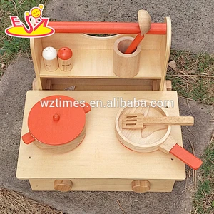 wholesale educational wooden toy kitchens for toddlers W10C193