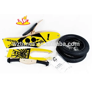 wholesale unique style wooden balance bike for boys newly fashioned wooden balance bike for boys W16C097-2
