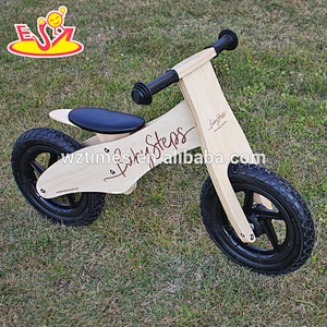 2018 New design baby wooden balance bike wholesale wooden balance bike log wooden balance bike for toddlers W16C156