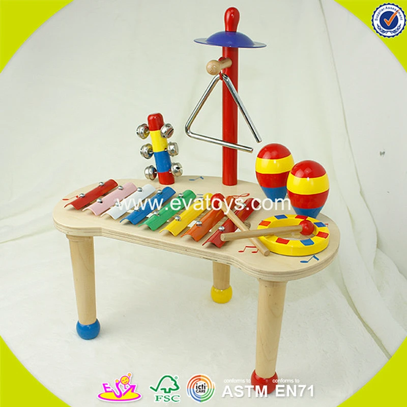 wholesale fashion baby wooden music toy set funny children wooden music toy set W07A066