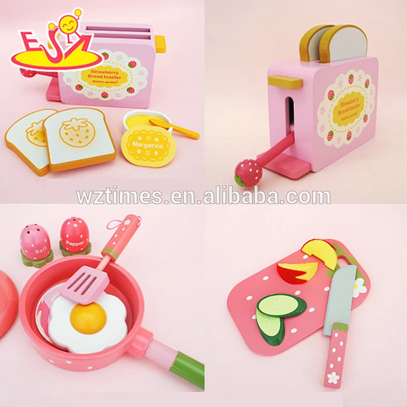 2018 wholesale wooden mini kitchen set toy simulation wooden mini kitchen set toy W10B154