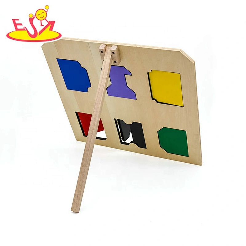 2019 New hottest educational wooden latches wooden activity board for kids W12D166