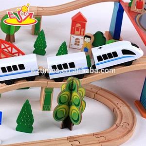 2018 new style wooden model cars vehicles train for kids W04C149