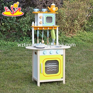 Wholesale most popular children wooden indoor kitchen toy for sale W10C246