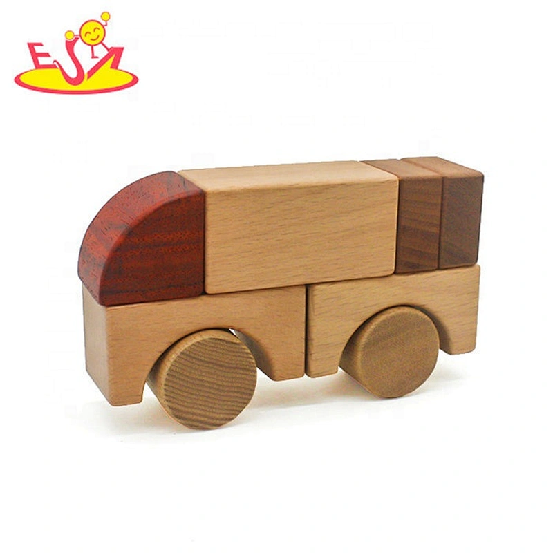 wholesale 100PCS natural non toxic wooden block for children W13A157