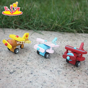2018 wholesale new fashion wooden model airplane W04A199