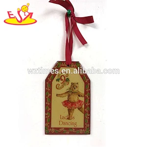 Wholesale halloween party decoration wood ornaments with best price W09D051