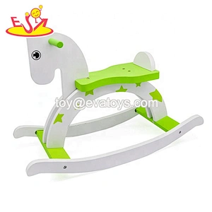 New popular wooden children rocking horse for baby W16D019