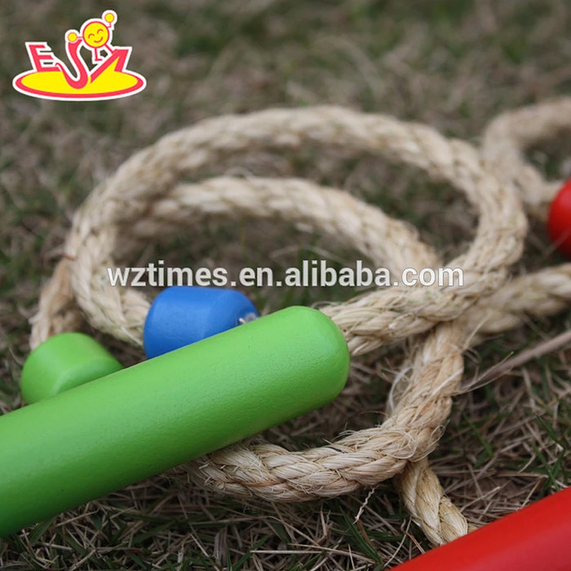 2018 new products educational kids wooden ring toss toy W01A159