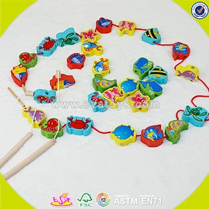 Wholesale Top fashion Wooden fishing toy Cheap Wooden fishing toy W01A084