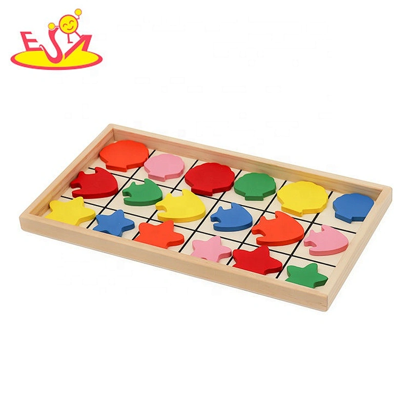 Top sale educational wooden color learning toys for children W12E026