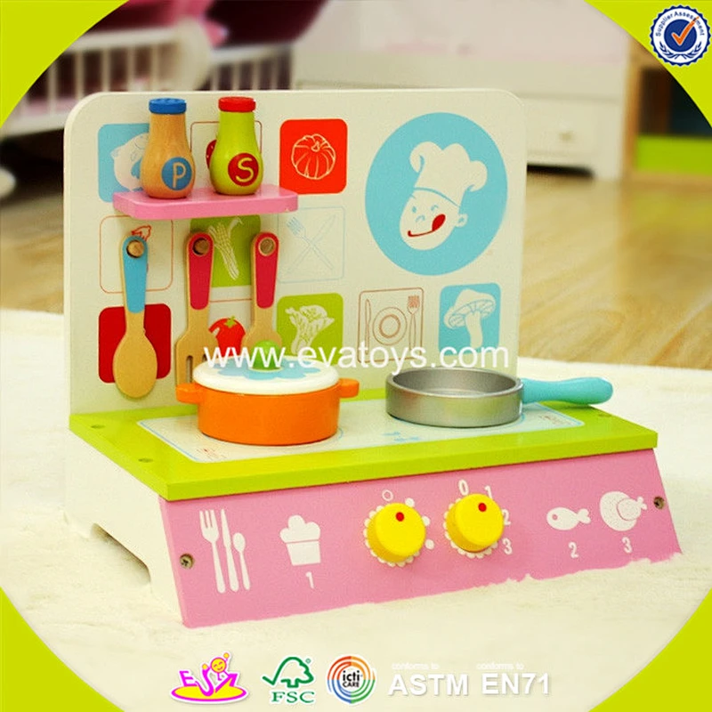 2018 New design wooden table kitchen toy mini wooden table kitchen toy children wooden table kitchen toy W10C185