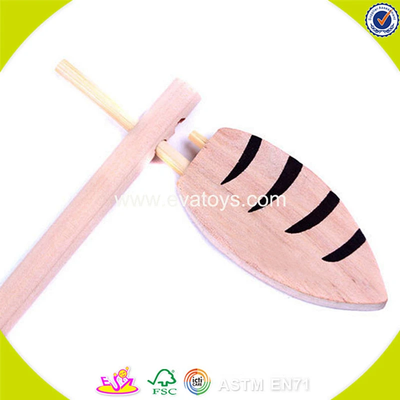 2018 wholesale baby wooden windmill toy fashion children wooden windmill toy W01A090