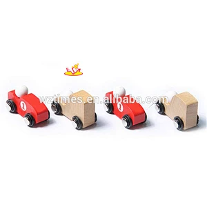 lustiges Spiel des Großhandels für kleine hölzerne Spielzeugautos der Kinder für die Förderung des hochwertigen hölzernen kleinen Spielzeugautos für Kinder W04A176