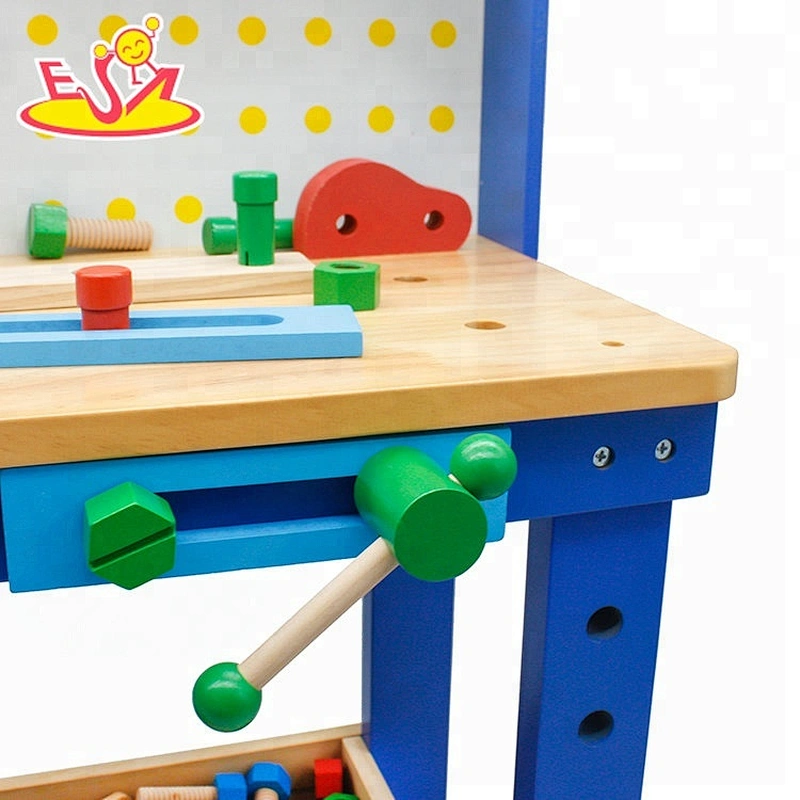 Amazon hot sale diy wooden kids tool set for wholesale W03D073
