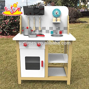 Wholesale best selling wooden baby kitchen toy new product wooden baby kitchen toy W10C293