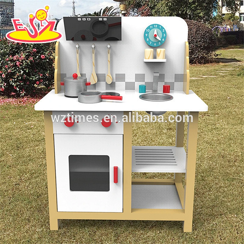 Wholesale best selling wooden baby kitchen toy new product wooden baby kitchen toy W10C293