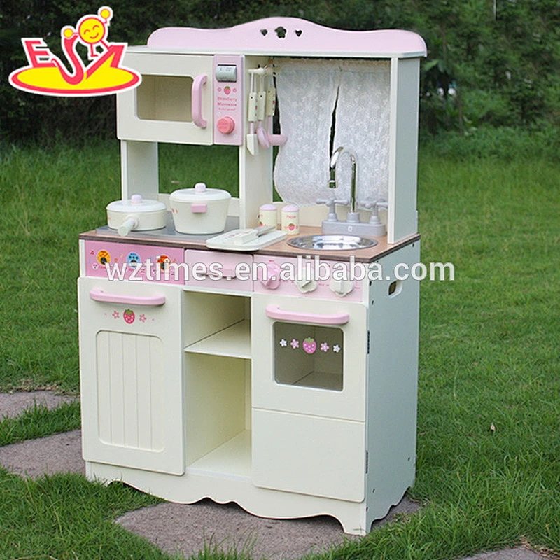 wholesale high quality role play wooden children kitchen toy as holiday gift W10C058