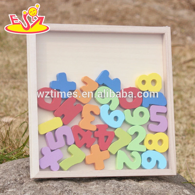 2018 new design numbers wooden math games for kids W14B073