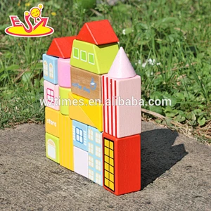 wholesale most popular colorful buildings model block for boys W13A119-Z